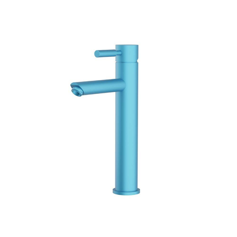 Isenberg By Flusso - Single Hole Vessel Faucet - Sky Blue