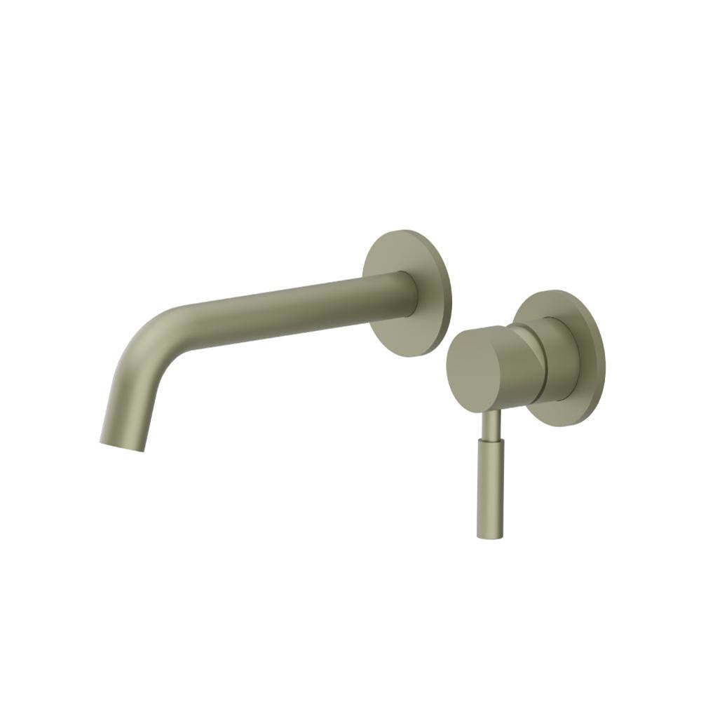 Isenberg By Flusso - Single Handle Wall Mounted Bathroom Faucet - Army Green