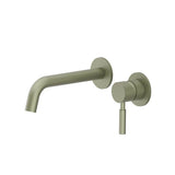 Isenberg By Flusso - Single Handle Wall Mounted Bathroom Faucet - Army Green