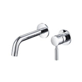 Isenberg By Flusso - Single Handle Wall Mounted Bathroom Faucet - Chrome
