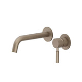 Isenberg By Flusso - Single Handle Wall Mounted Bathroom Faucet - Dark Tan