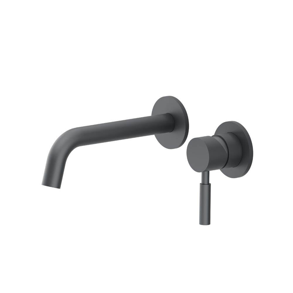 Isenberg By Flusso - Single Handle Wall Mounted Bathroom Faucet - Rock Grey