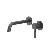 Isenberg By Flusso - Single Handle Wall Mounted Bathroom Faucet - Rock Grey