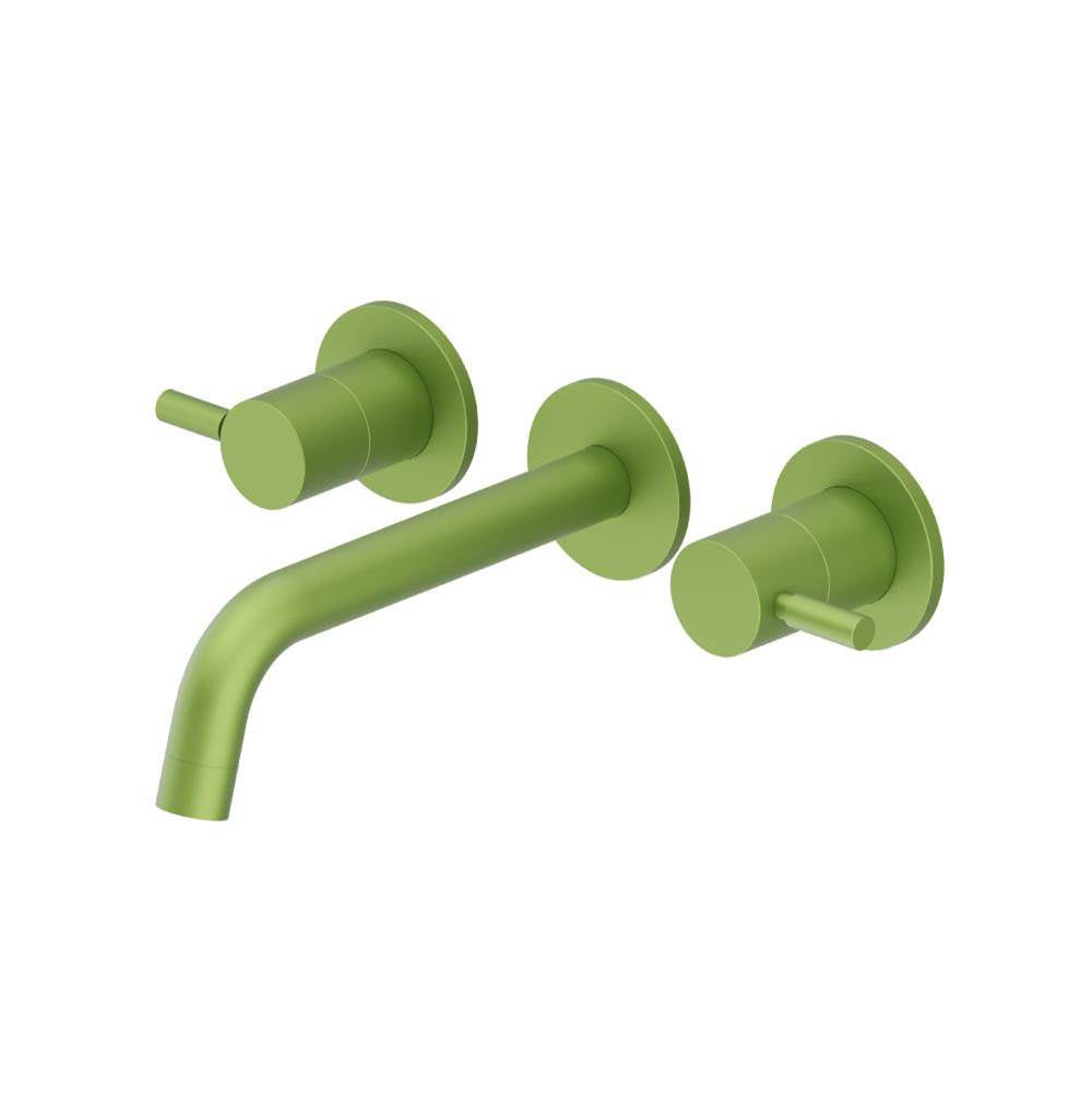 Isenberg By Flusso - Two Handle Wall Mounted Bathroom Faucet - Isenberg Green