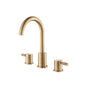Isenberg By Flusso - Three Hole 8'' Widespread Two Handle Bathroom Faucet - Brushed Bronze Pvd