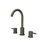 Isenberg By Flusso - Three Hole 8'' Widespread Two Handle Bathroom Faucet - Dark Green