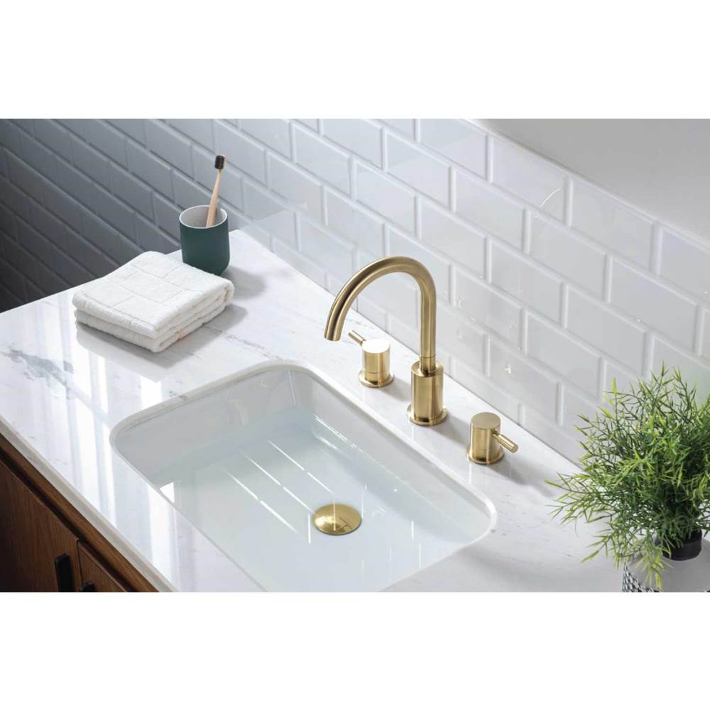 Three Hole 8'' Widespread Two Handle Bathroom Faucet