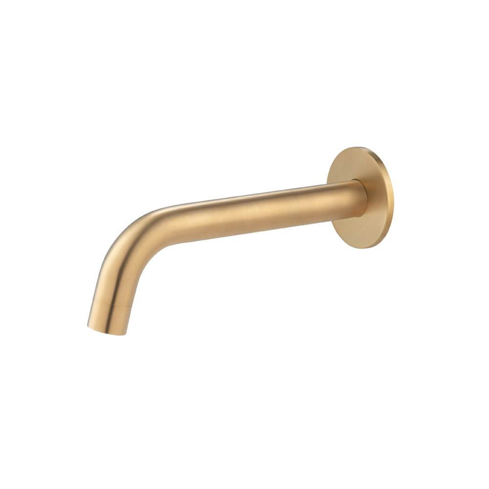 Isenberg By Flusso - Wall Mount Non Diverting Tub Spout - Brushed Bronze Pvd