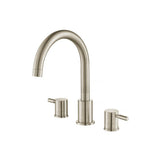 Isenberg By Flusso - 3 Hole Deck Mount Roman Tub Faucet - Brushed Nickel PVD