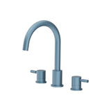 Isenberg By Flusso - 3 Hole Deck Mount Roman Tub Faucet - Blue Platinum
