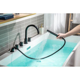 Deck Diverter With Holder & Hose