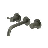 Isenberg By Flusso - Two Handle Wall Mounted Tub Filler - Gun Metal Grey