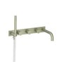 Isenberg By Flusso - Wall Mount Tub Filler With Hand Shower - Army Green