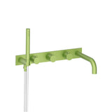 Isenberg By Flusso - Wall Mount Tub Filler With Hand Shower - Isenberg Green