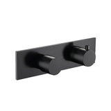 Isenberg By Flusso - 3/4'' Horizontal Thermostatic Shower Valve & Trim - 1 Ouptut - Matte Black