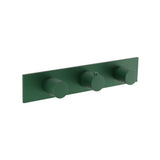Isenberg By Flusso - 3/4'' Horizontal Thermostatic Valve with 2 Volume Controls &  Trim - Leaf Green