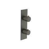 Isenberg By Flusso - 3/4'' Horizontal Thermostatic Shower Valve & Trim - 1- Output - Dark Green