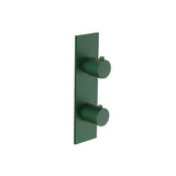 Isenberg By Flusso - 3/4'' Horizontal Thermostatic Shower Valve & Trim - 1- Output - Leaf Green