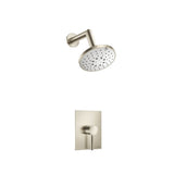 Isenberg By Flusso - Single Output Shower Set With ABS Shower Head & Arm - Brushed Nickel PVD