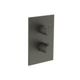 Isenberg By Flusso - 3/4'' Thermostatic Shower Valve & Trim - 1 Output - Dark Green
