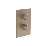 Isenberg By Flusso - 3/4'' Thermostatic Shower Valve & Trim - 1 Output - Dark Tan