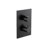 Isenberg By Flusso - 3/4'' Thermostatic Shower Valve & Trim - 1 Output - Matte Black