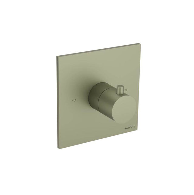 Isenberg By Flusso - 3/4'' Thermostatic Valve With Trim - Army Green