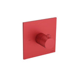 Isenberg By Flusso - 3/4'' Thermostatic Valve With Trim - Deep Red