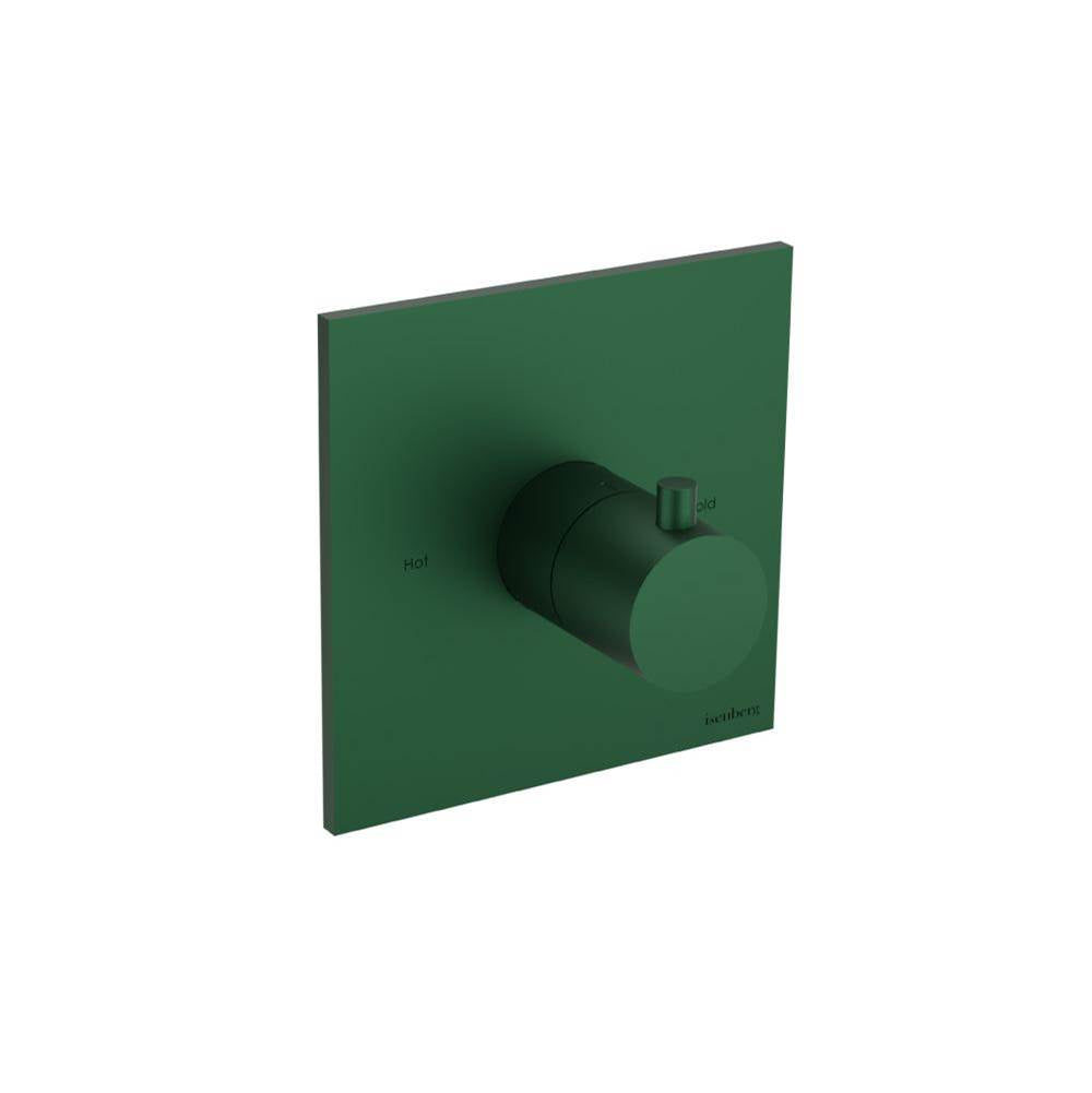 Isenberg By Flusso - 3/4'' Thermostatic Valve With Trim - Leaf Green