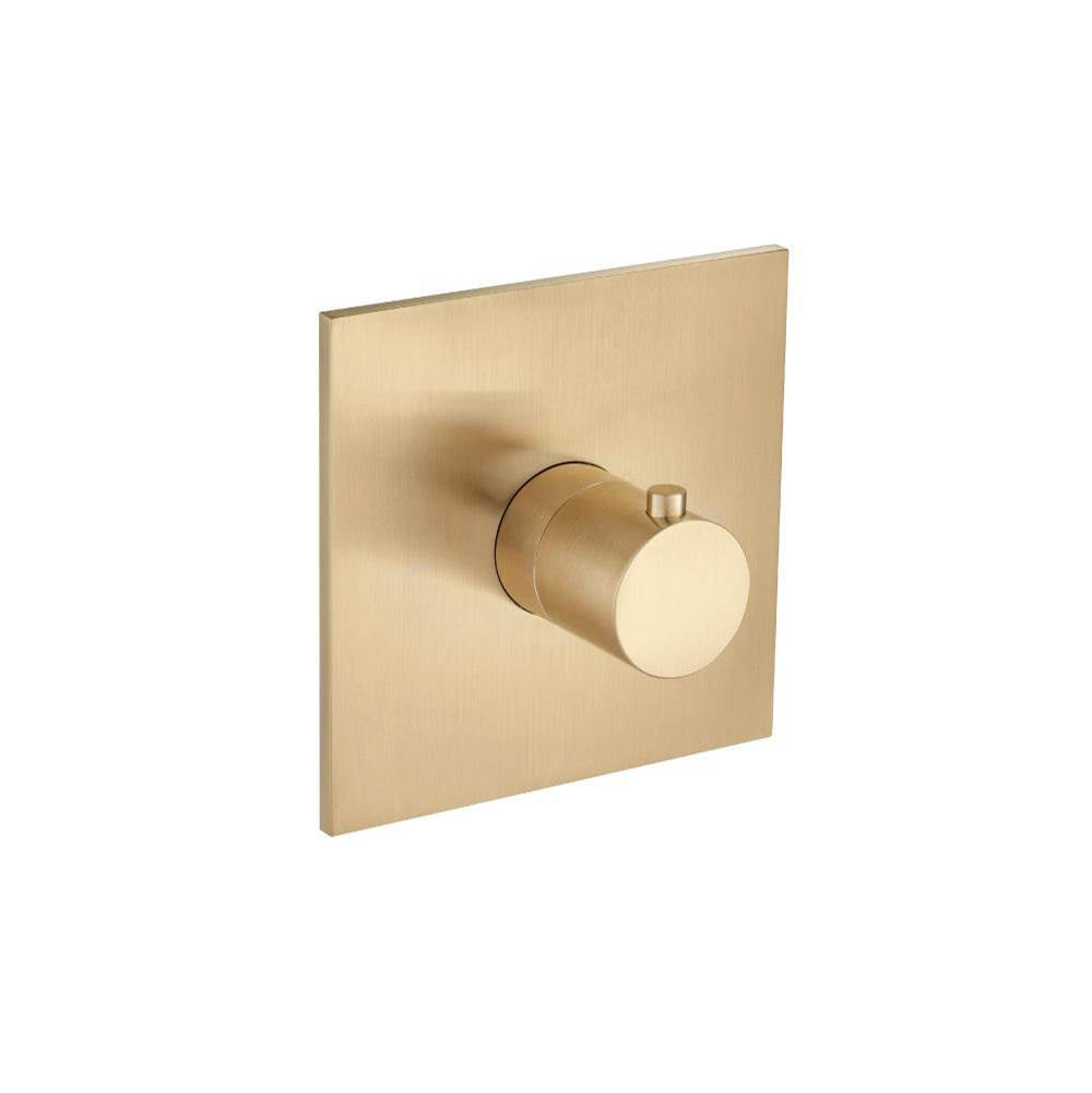 Isenberg By Flusso - Trim For 3/4'' Thermostatic Valve - Use with TVH.4201 - Brushed Bronze Pvd