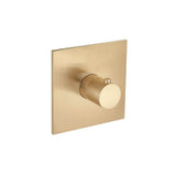 Isenberg By Flusso - Trim For 3/4'' Thermostatic Valve - Use with TVH.4201 - Brushed Bronze Pvd