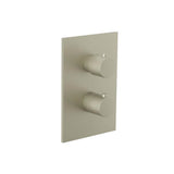 Isenberg By Flusso - 3/4 '' Thermostatic Valve & Trim - With 2-Way Diverter - 2 Output - Light Verde