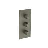 Isenberg By Flusso - 3/4'' Thermostatic Valve & Trim - 4 Output - Gun Metal Grey