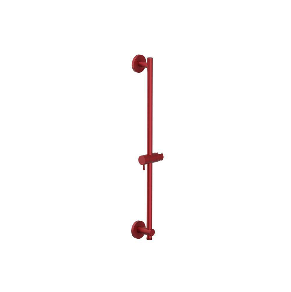 Isenberg By Flusso - Shower Slide Bar With Integrated Wall Elbow - Crimson
