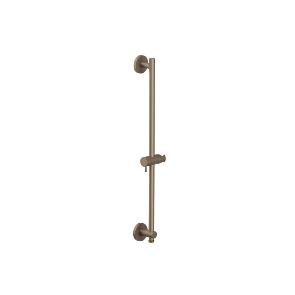 Isenberg By Flusso - Shower Slide Bar With Integrated Wall Elbow - Dark Tan
