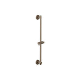 Isenberg By Flusso - Shower Slide Bar With Integrated Wall Elbow - Dark Tan