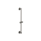 Isenberg By Flusso - Shower Slide Bar With Integrated Wall Elbow - Steel Grey