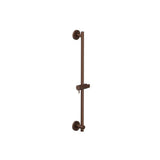 Isenberg By Flusso - Shower Slide Bar With Integrated Wall Elbow - Vortex Brown