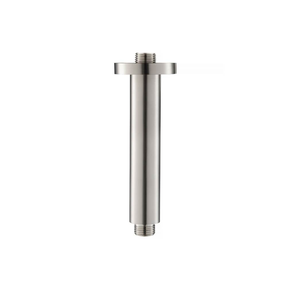 Isenberg By Flusso - Ceiling Mount Shower Arm - 6'' - Brushed Nickel PVD
