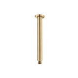 Isenberg By Flusso - Ceiling Mount Shower Arm - 8'' - Brushed Bronze Pvd