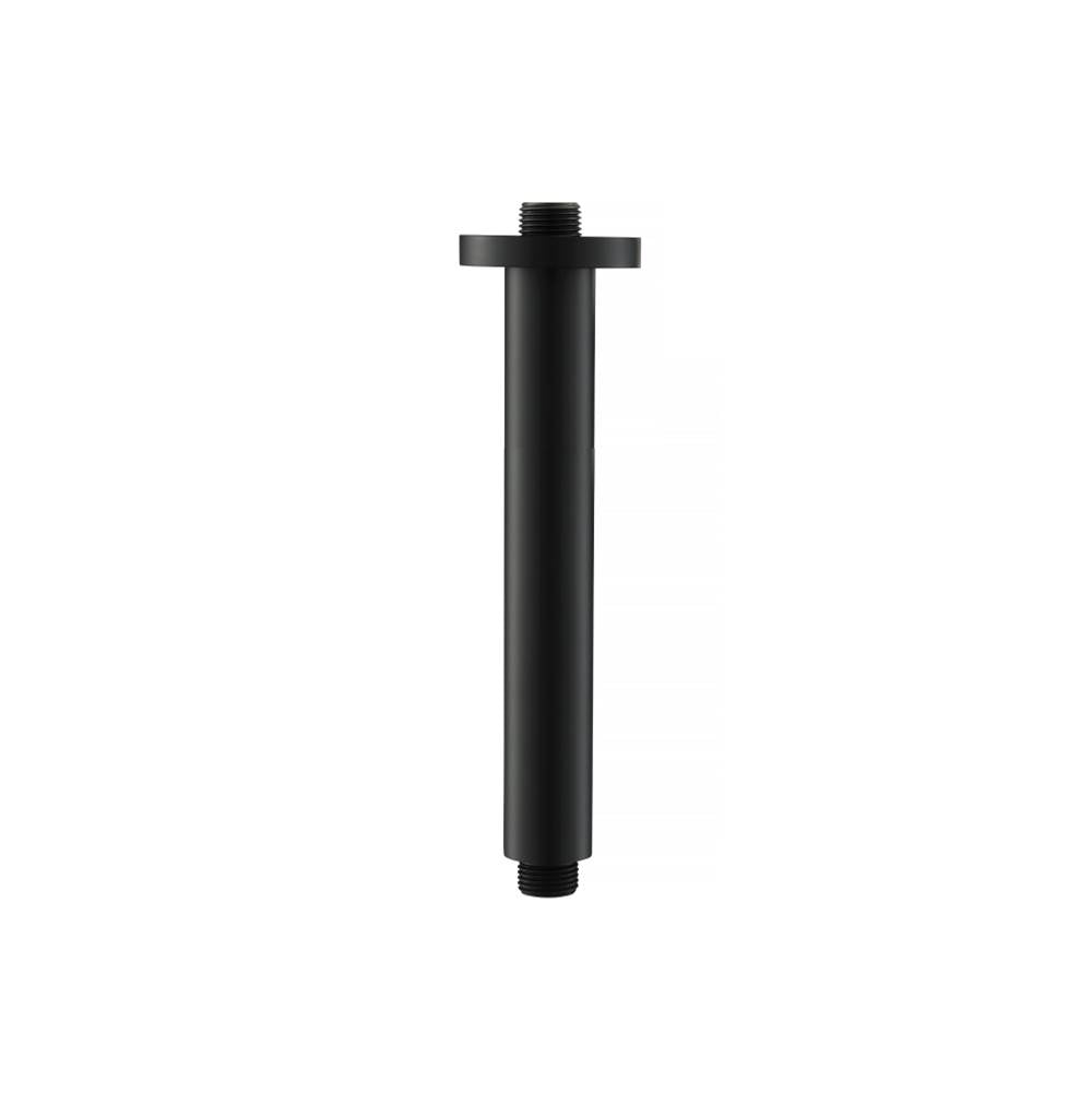 Isenberg By Flusso - Ceiling Mount Shower Arm - 8'' - Matte Black