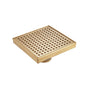 Isenberg By Flusso - 6'' Decorative Floor Drain with 2'' Outlet - Brushed Bronze Pvd