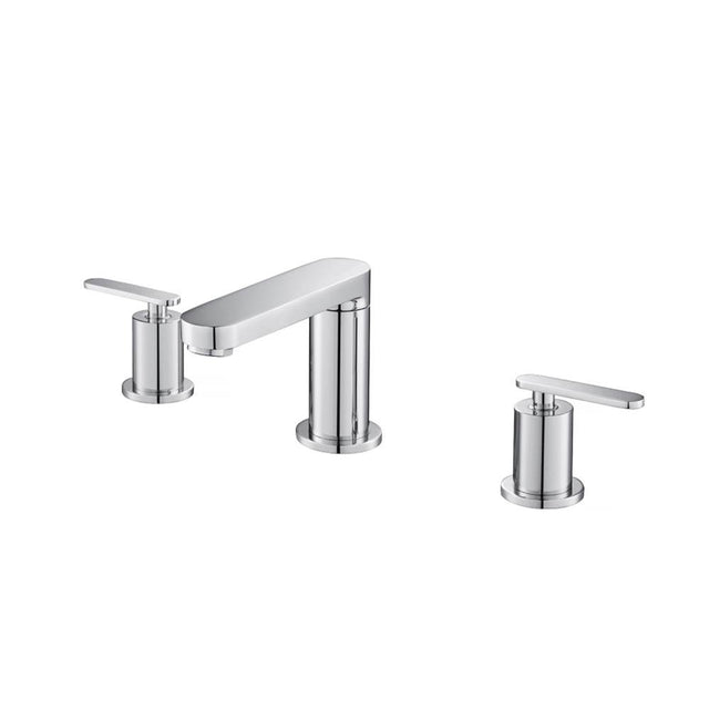 Isenberg By Flusso - Three Hole 8'' Widespread Two Handle Bathroom Faucet - Chrome