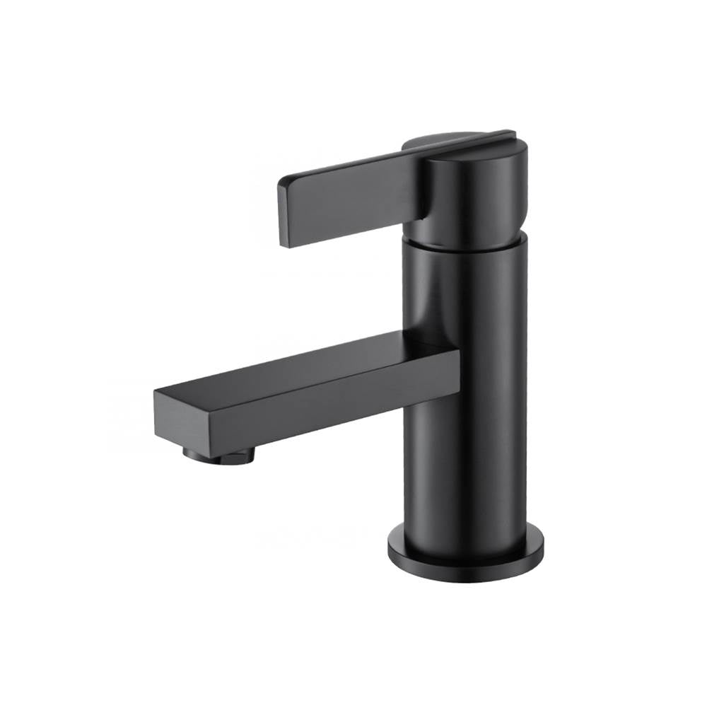 Isenberg By Flusso - Single Hole Bathroom Faucet - Matte Black