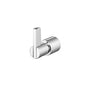 Isenberg By Flusso - Brass Bathroom Towel / Robe Hook - Chrome