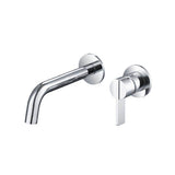 Isenberg By Flusso - Single Handle Wall Mounted Bathroom Faucet - Chrome