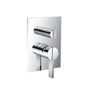 Isenberg By Flusso - Tub / Shower Trim With Pressure Balance Valve - 2-Output - Chrome
