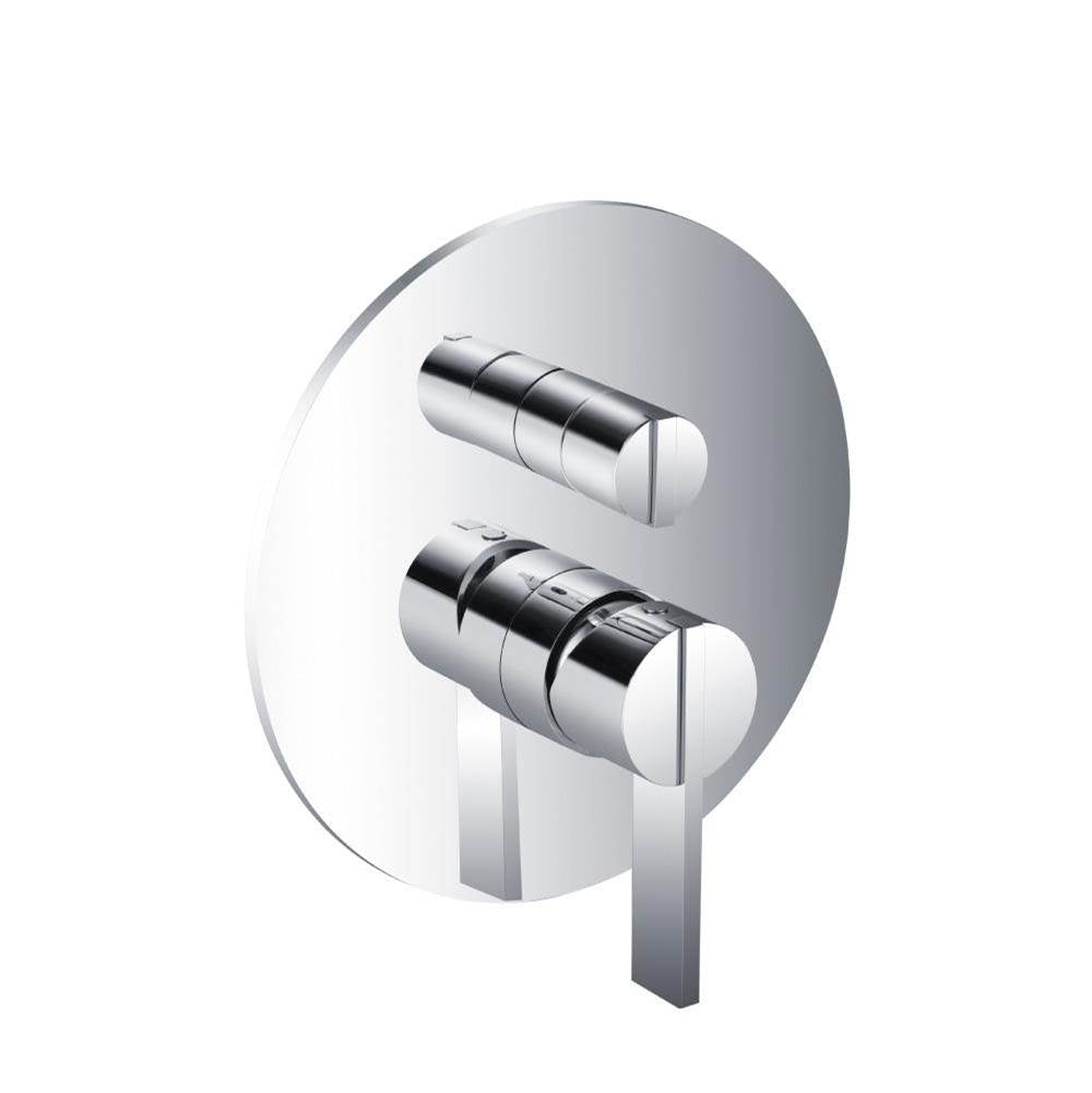 Isenberg By Flusso - Tub / Shower Trim - 2-Output - Chrome