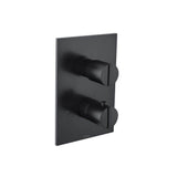 Isenberg By Flusso - 3/4'' Thermostatic Shower Valve & Trim - 1 Output - Matte Black