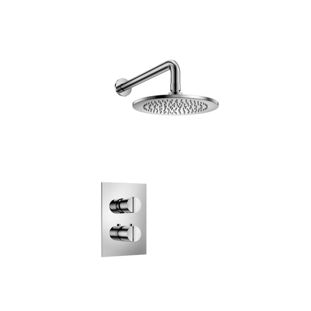 Isenberg By Flusso - Single Output Shower Set With Shower Head And Arm - Chrome